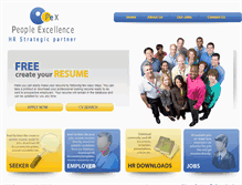 Tablet Screenshot of pexhr.com